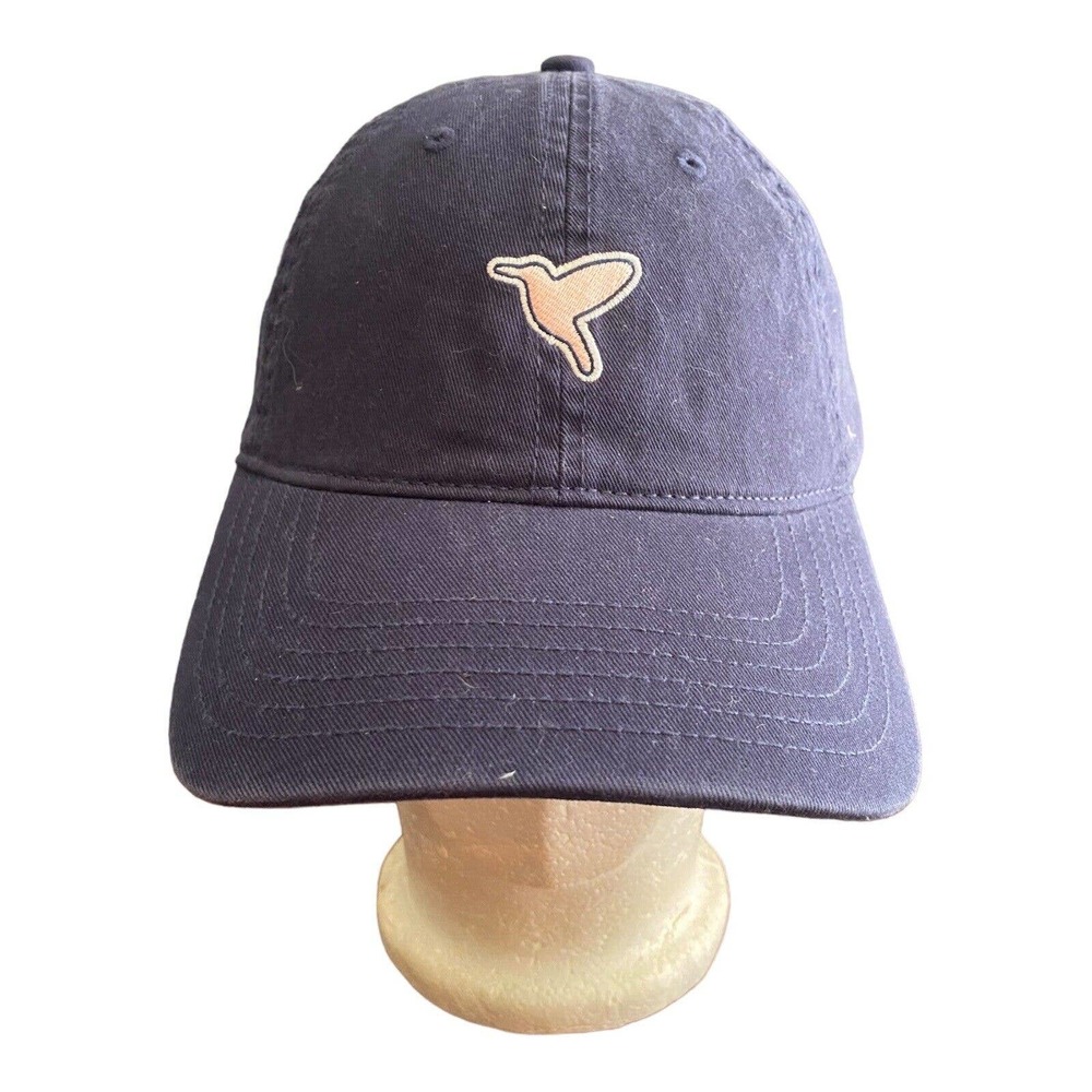 Birddogs Dark Blue & Pink Strap‎ Back Cotton Hat Size Adjustable